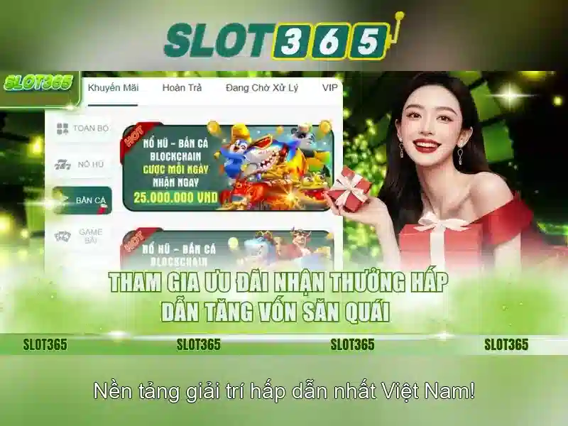 Slot365 - Tổng quan, Trải nghiệm và Lựa chọn chơi slot trực tuyến