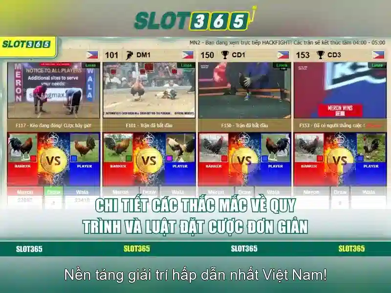 Những trò chơi nổi bật tại Slot365